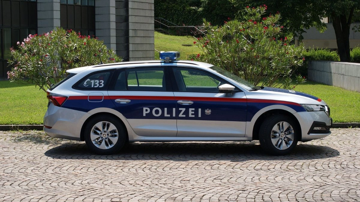 Policijsko auto u Austriji