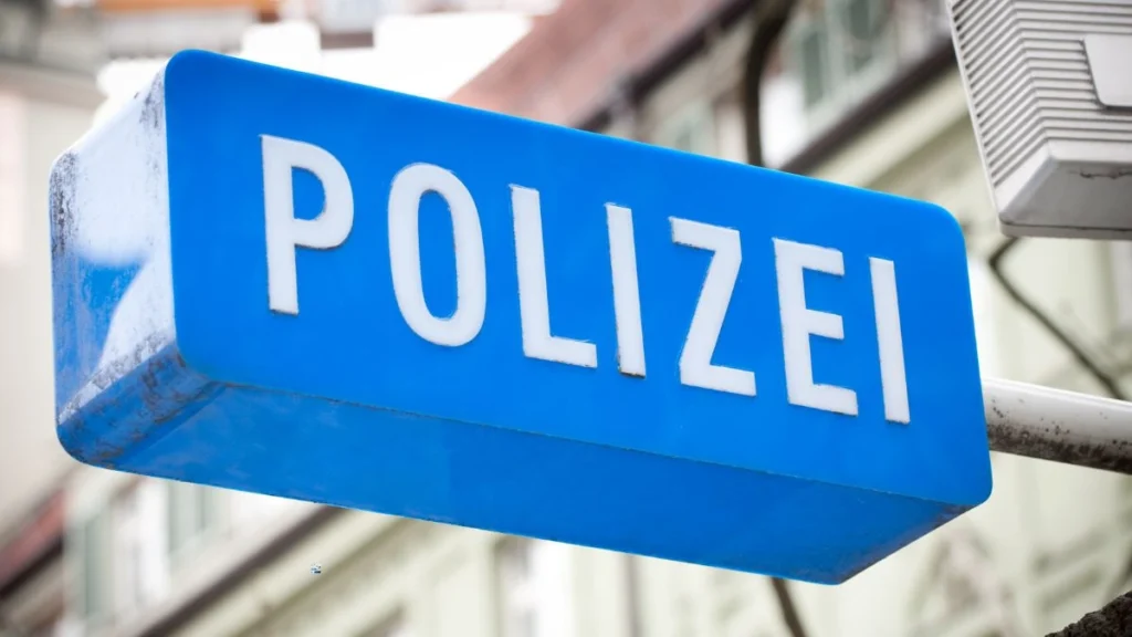 Natpis POLIZEI