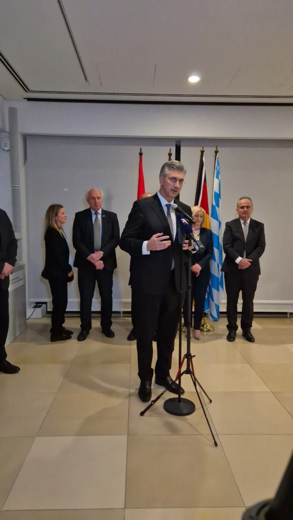 Premijer Vlade RH Andrej Plenkovic u posjetu Munchenu