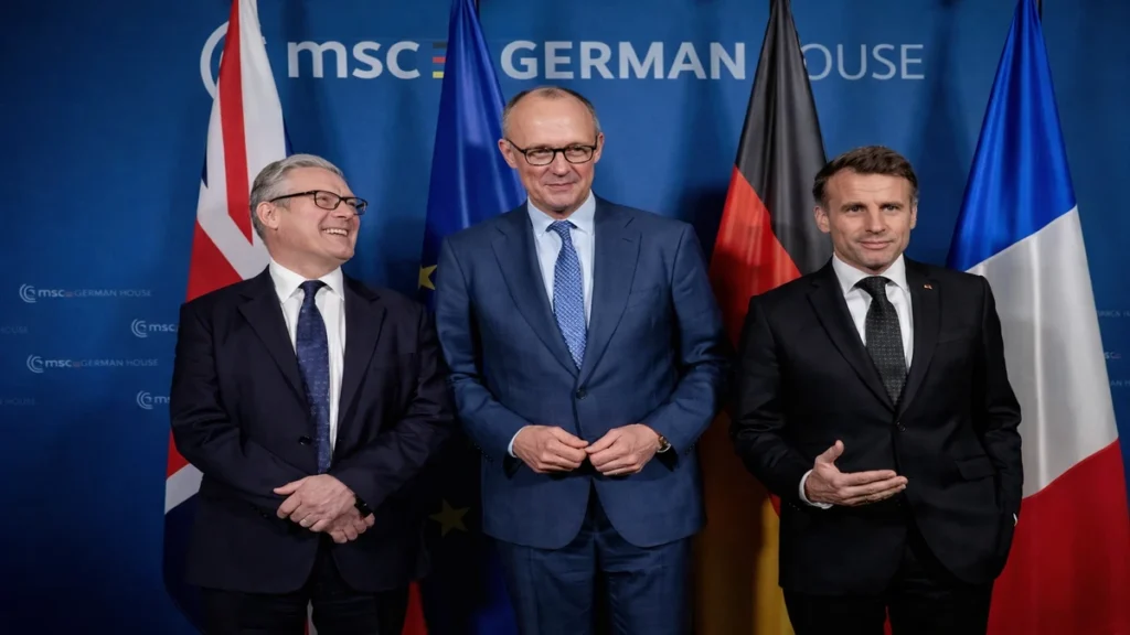 Čelnici Njemačke, Francuske i Velike Britanije na sigurnosnom sastanku u Berlinu