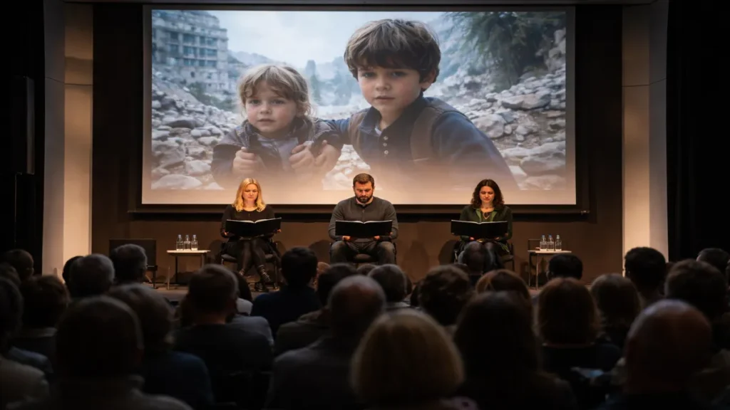 Glumačko čitanje u Münchenu o opsadi Sarajeva uz projekciju ratnih scena