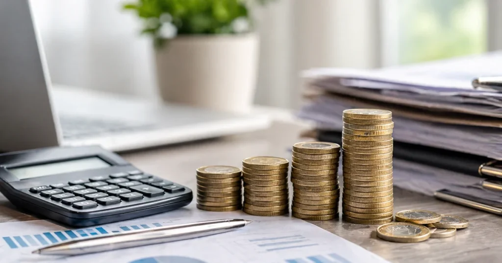 Trošak rada u Njemačkoj prikazan kroz rast financijskih vrijednosti i uredski kontekst